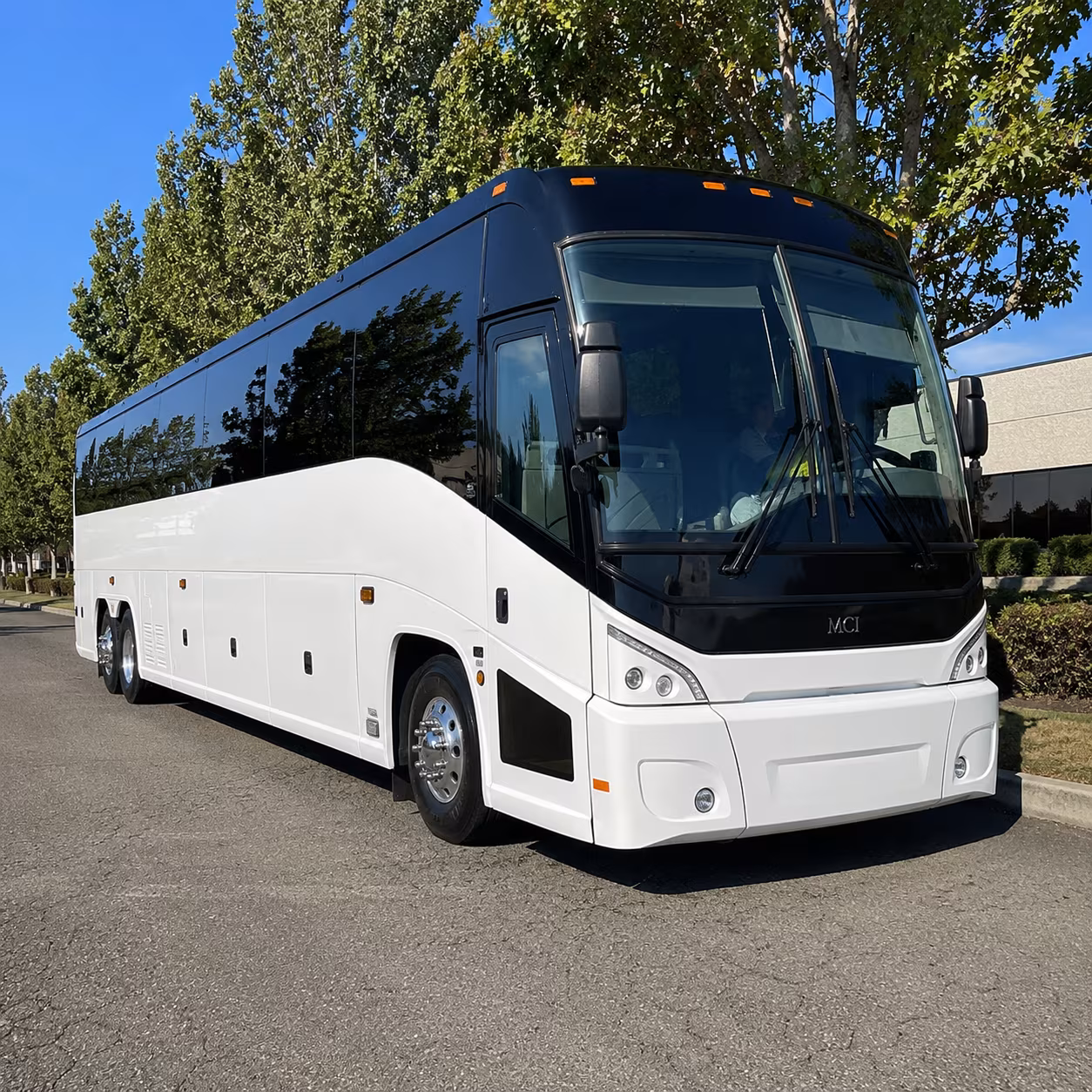eugene 50 passenger charter bus