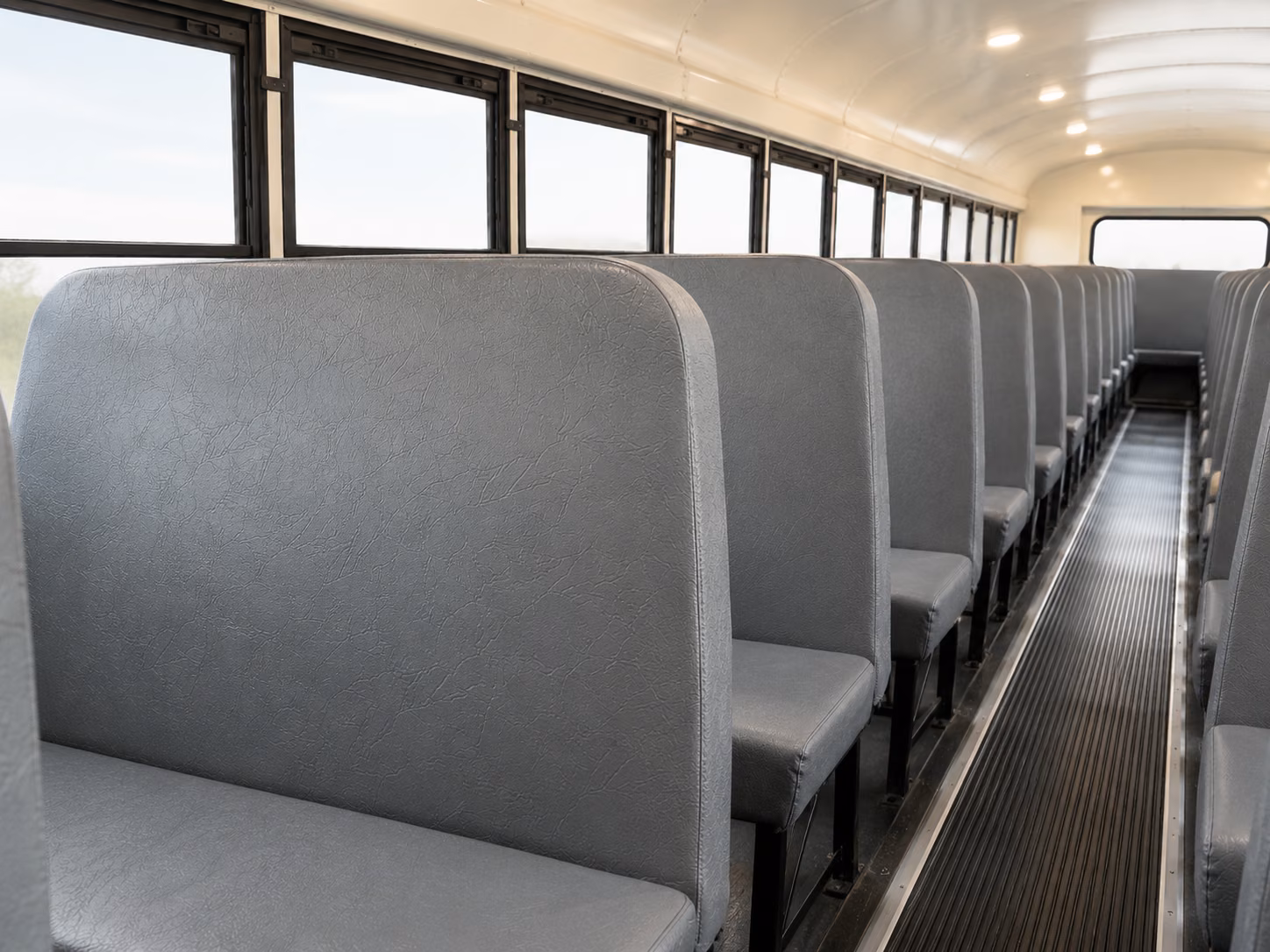 eugene school bus interior