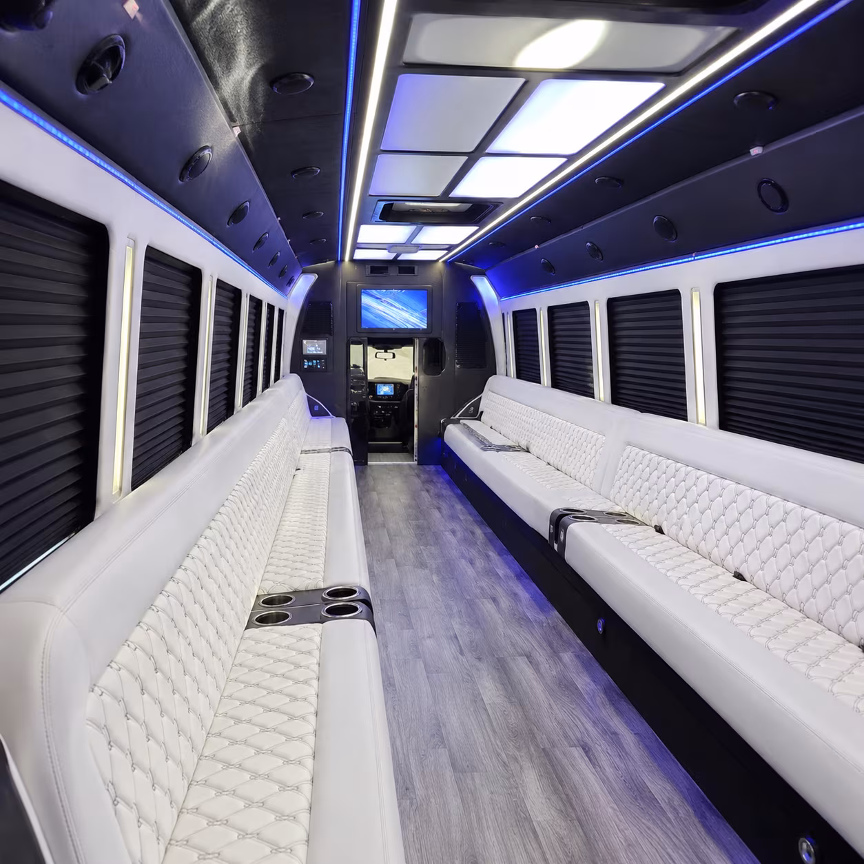 eugene senior shuttle buses for church members and congregation groups