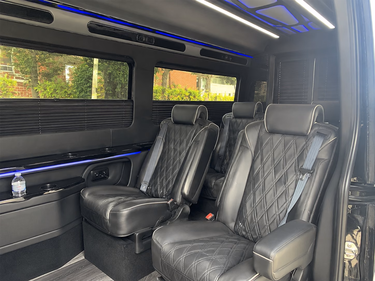 eugene sprinter van with driver inside