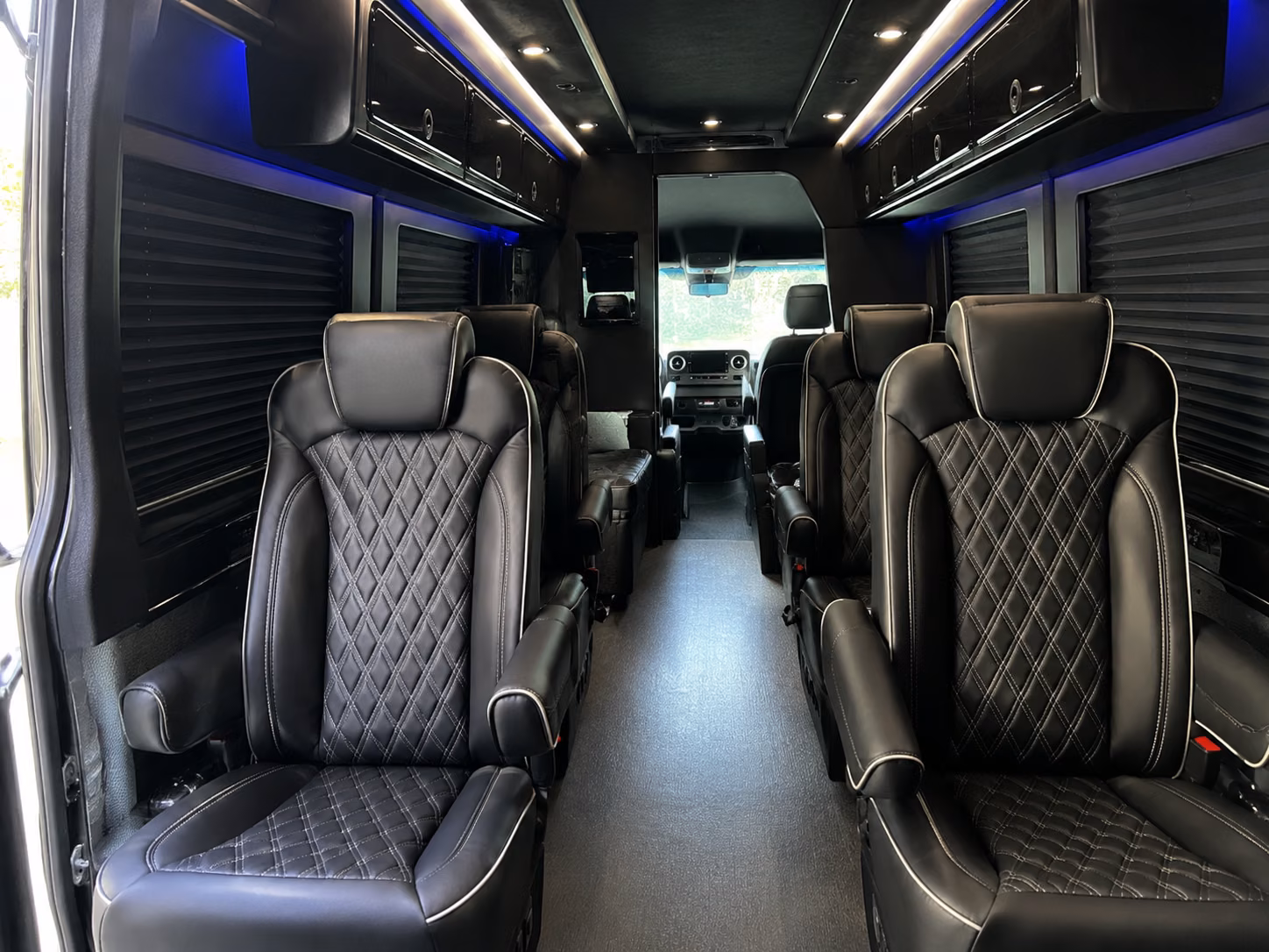 eugene sprinter van with driver interior