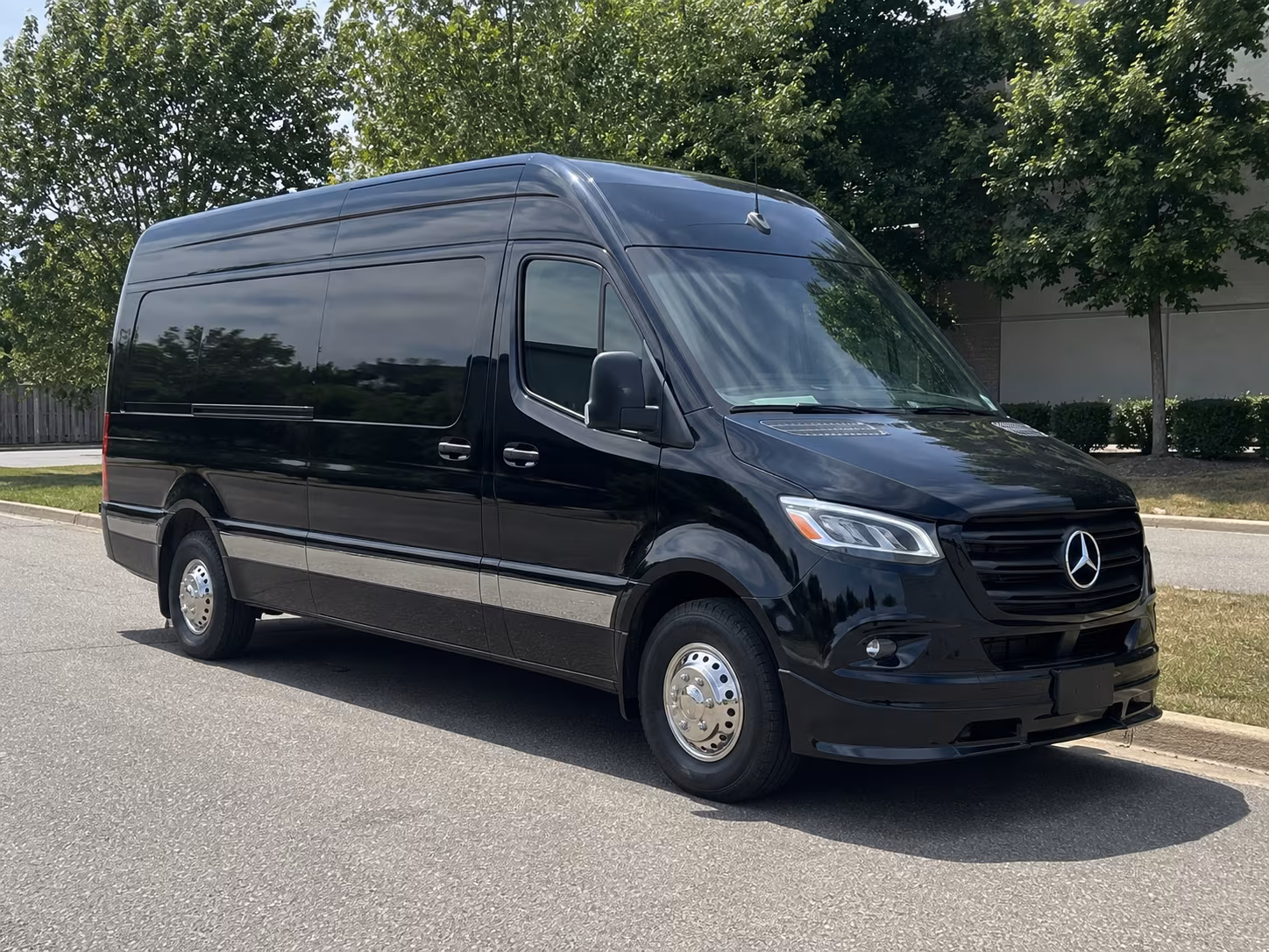 eugene sprinter van with driver
