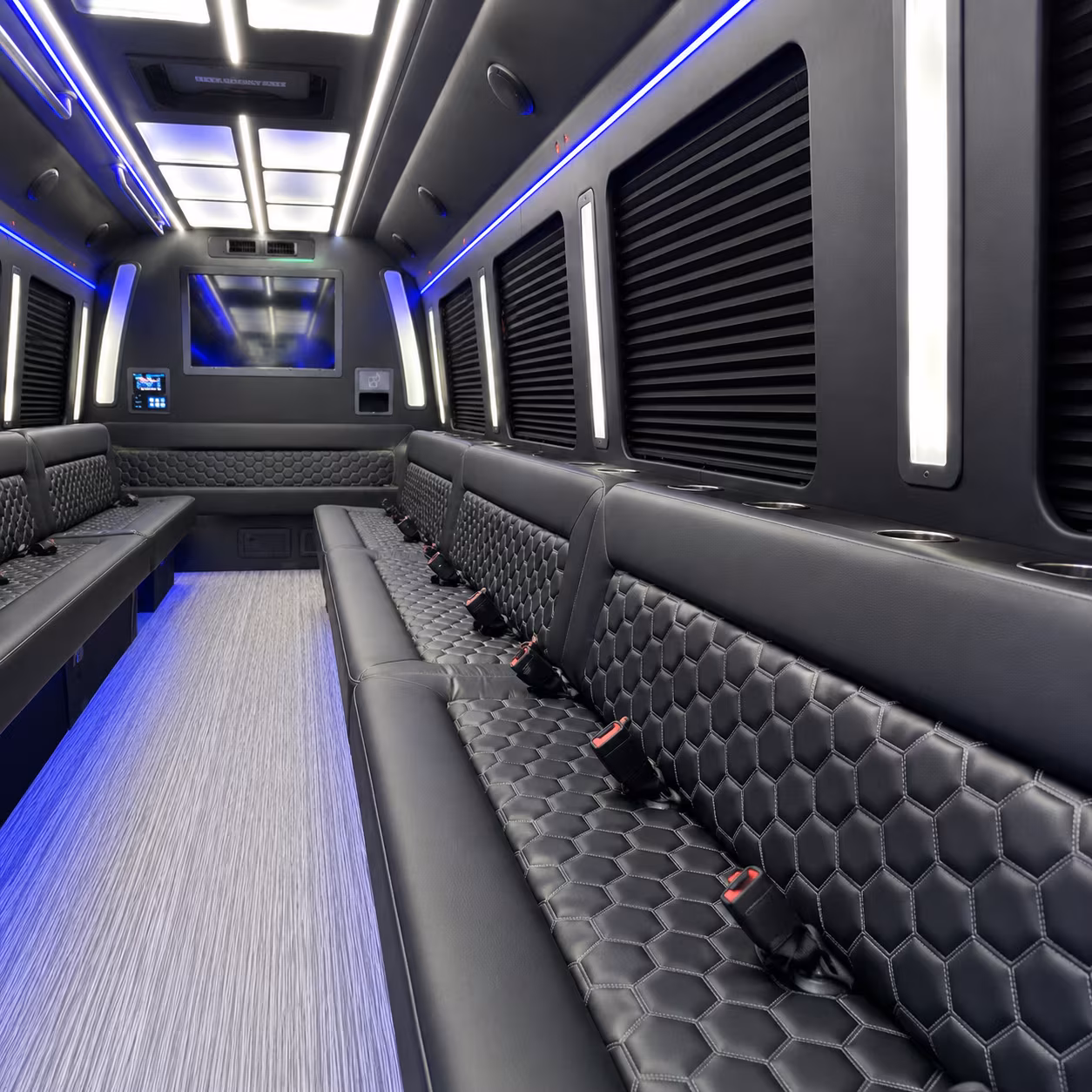 eugene wedding party bus rental